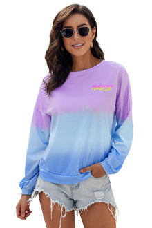 Tie-dye Loose Fit Sweatshirt