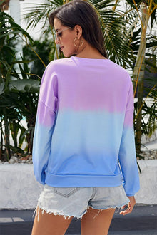 Tie-dye Loose Fit Sweatshirt