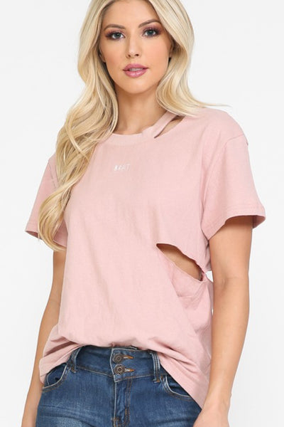 Cutout Casual Top