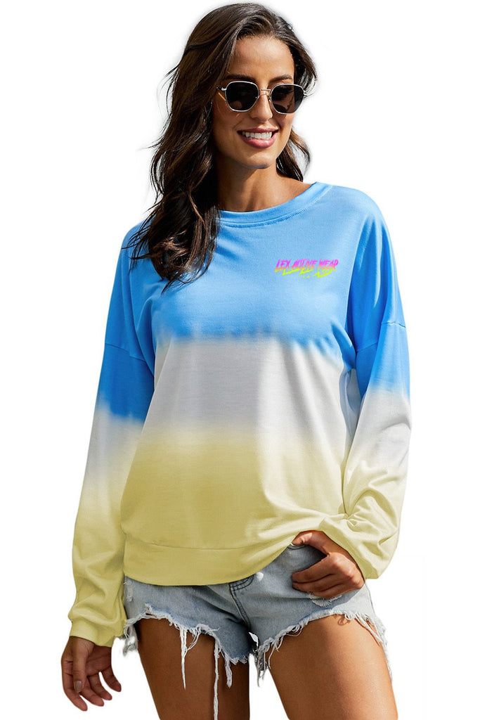 Tie-dye Loose Fit Sweatshirt