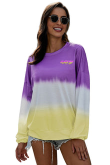 Tie-dye Loose Fit Sweatshirt