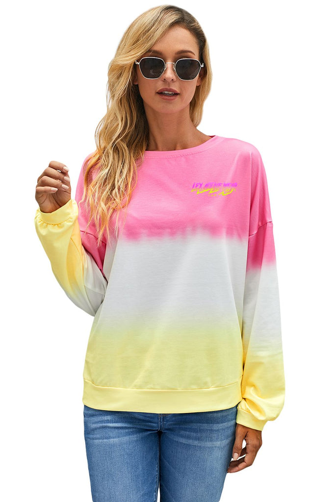 Tie-dye Loose Fit Sweatshirt