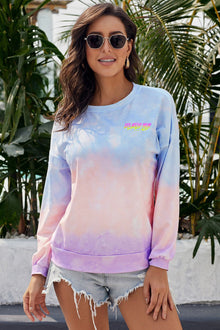 Tie-dye Loose Fit Sweatshirt