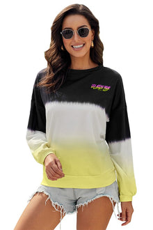 Tie-dye Loose Fit Sweatshirt