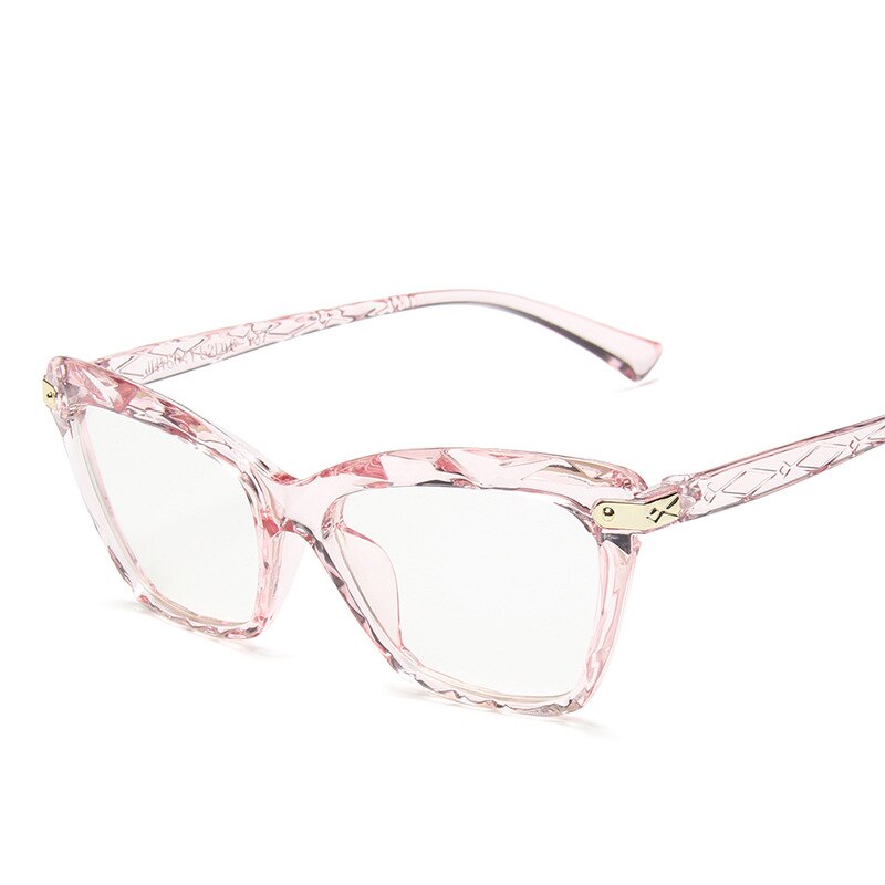 Cateye Glasses Women Retro Glasses Frame for Women/Men Brand Designer Eyeglasses Women Mirror Lentes De Lectura Mujer