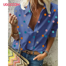 UGOCCAM Women Blouses Long Sleeve Autumn Blouse Women Blouse Shirt Office Elegant Work Shirt Plus Size Top blusas mujer de moda