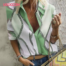 UGOCCAM Women Blouses Long Sleeve Autumn Blouse Women Blouse Shirt Office Elegant Work Shirt Plus Size Top blusas mujer de moda