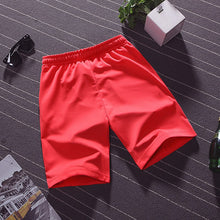 Summer thin ice silk five minute pants men wear loose sports casual shorts pyjama pants beach pants home big pants