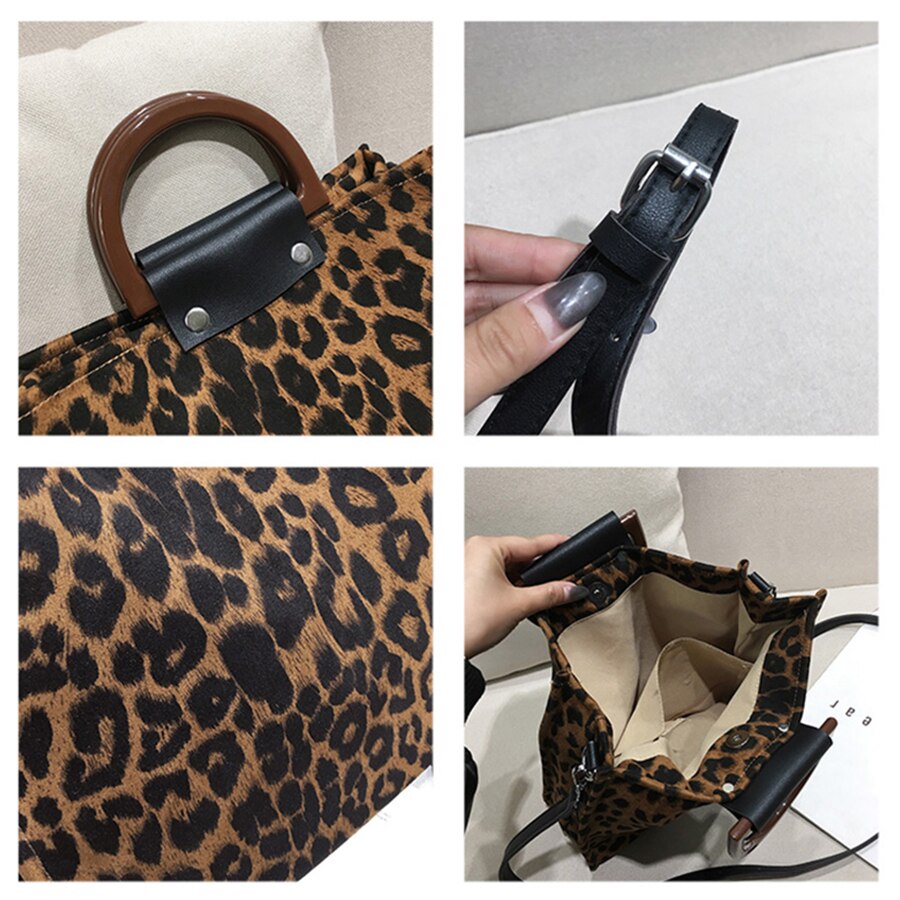 Leopard Tote Bags For Women 2021 luxury Handbags women designer With Handle Shoulder Bag women's Crossbody Bags Handbag Hot Sale