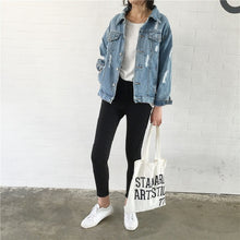 Women Basic Coat Denim Jacket Women Winter Denim Jacket For Women Jeans Jacket Women Denim Coat Lady Loose Fit Casual Style