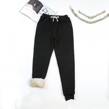 BEFORW 2020 Autumn Winter Women Fleece Sweatpants Trousers Casual Thick Velvet Loose Cashmere Sweatpants Tracksuit Pants