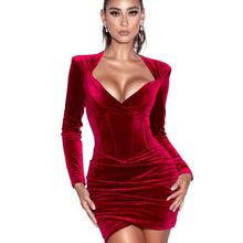 Sexy Bodycon Dresses For Women Clothes Sexy Club Outfits For Women Clubwear Velvet Dress Blue Slip Dress New Arrival 2021 Spring