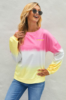 Tie-dye Loose Fit Sweatshirt