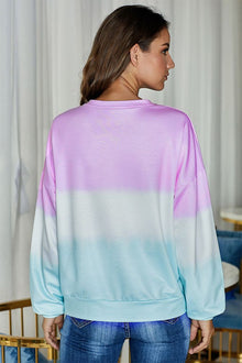 Tie-dye Loose Fit Sweatshirt