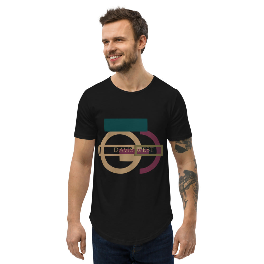 Men's Curved Hem T-Shirt