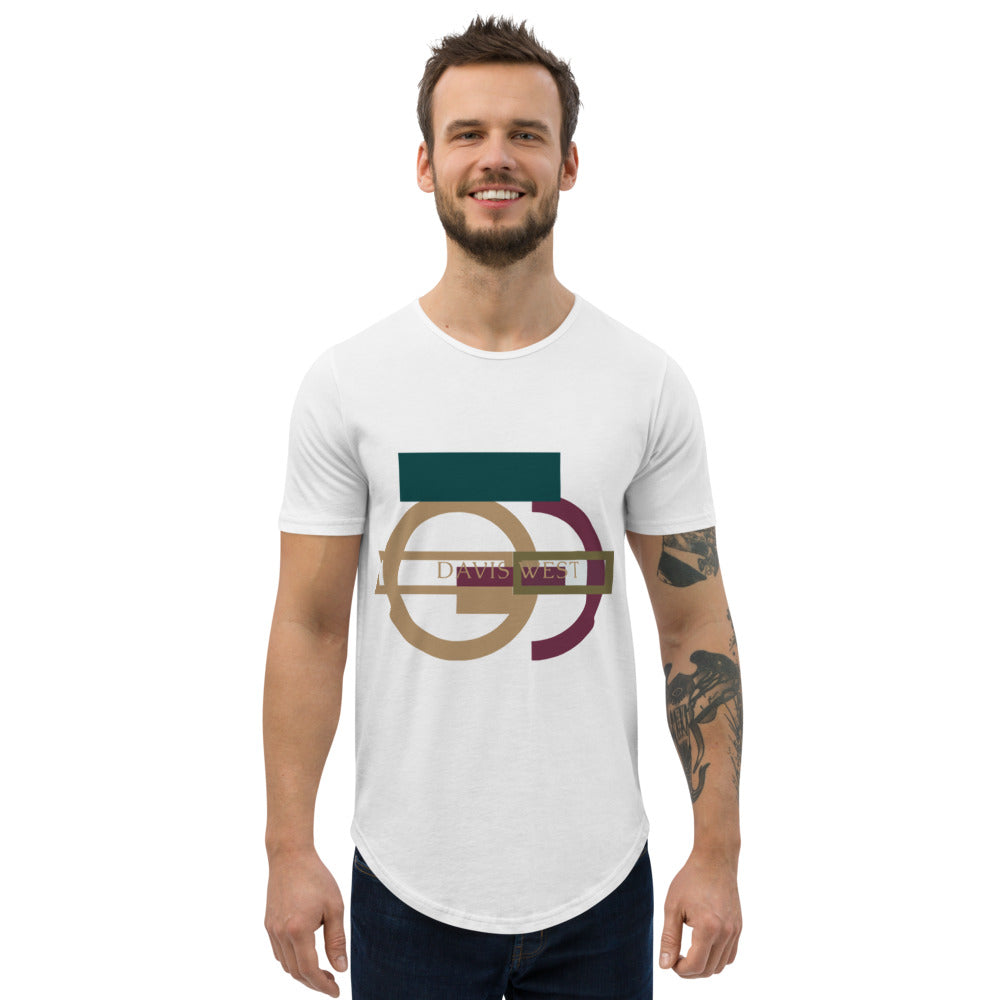 Men's Curved Hem T-Shirt